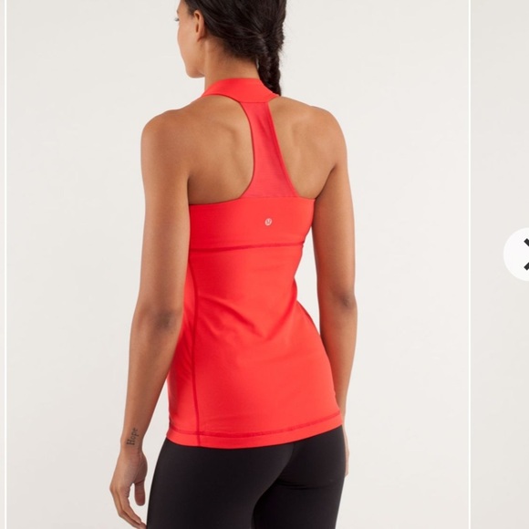 Lululemon Scoop Neck Tank Love Red - Picture 1 of 12